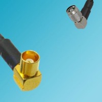 MCX Female Right Angle to RP TNC Male Right Angle RF Coaxial Cable