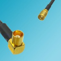 MCX Female Right Angle to SMB Female RF Coaxial Cable