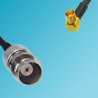 TNC Female to MCX Female Right Angle RF Cable