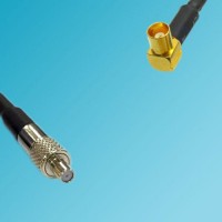 TS9 Female to MCX Female Right Angle RF Cable
