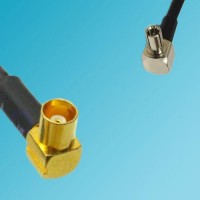 TS9 Male Right Angle to MCX Female Right Angle RF Cable