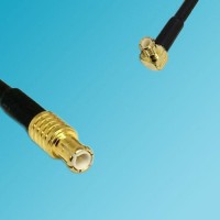 MCX Male to MCX Male Right Angle RF Cable