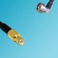 MCX Male to QN Male Right Angle RF Cable
