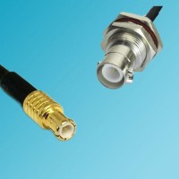 MCX Male to RP BNC Bulkhead Female RF Cable
