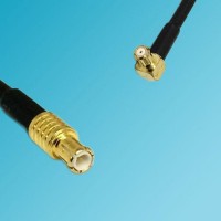MCX Male to RP MCX Male Right Angle RF Cable