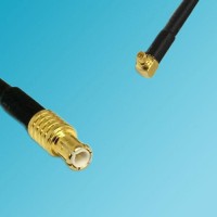 MCX Male to RP MMCX Male Right Angle RF Cable