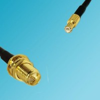 MCX Male to RP SMA Bulkhead Female RF Cable