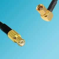 MCX Male to SMC Female Right Angle RF Cable