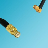 MCX Male to SSMA Male Right Angle RF Cable