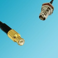 MCX Male to TNC Bulkhead Female RF Cable