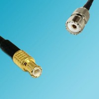 UHF Female to MCX Male RF Cable