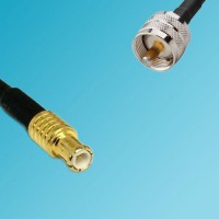 UHF Male to MCX Male RF Cable