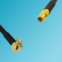 MCX Male Right Angle to MMCX Female RF Cable