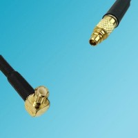 MCX Male Right Angle to RP MMCX Male RF Cable