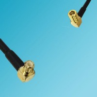 MCX Male Right Angle to SMB Female Right Angle RF Cable