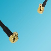 MCX Male Right Angle to SMB Male Right Angle RF Cable