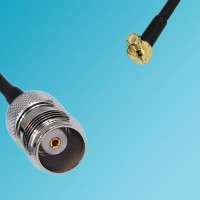 TNC Female to MCX Male Right Angle RF Cable