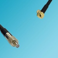 TS9 Female to MCX Male Right Angle RF Cable