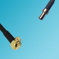 TS9 Male to MCX Male Right Angle RF Cable