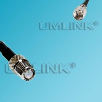 Mini UHF Female to Mini UHF Male RF Coaxial Cable