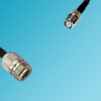 Mini UHF Female to N Female RF Coaxial Cable