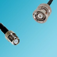 Mini UHF Female to RP BNC Male RF Coaxial Cable