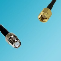 Mini UHF Female to RP SMA Male RF Coaxial Cable