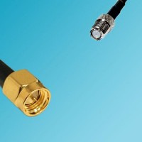 Mini UHF Female to SMA Male RF Coaxial Cable