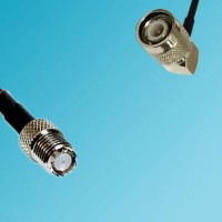 Mini UHF Female to TNC Male Right Angle RF Coaxial Cable