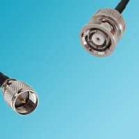 Mini UHF Male to RP BNC Male RF Coaxial Cable