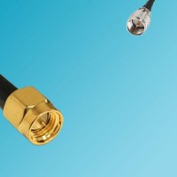 Mini UHF Male to SMA Male RF Coaxial Cable