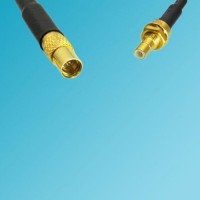 MMCX Female to SMB Bulkhead Male RF Coaxial Cable