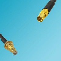 SMC Bulkhead Male to MMCX Female RF Cable