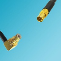 SMC Male Right Angle to MMCX Female RF Cable