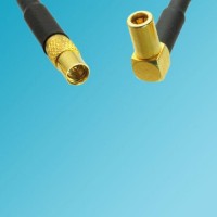 MMCX Female to SSMB Female Right Angle RF Coaxial Cable