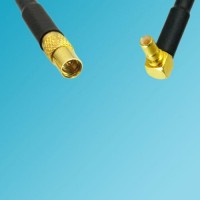 MMCX Female to SSMB Male Right Angle RF Coaxial Cable