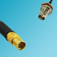 MMCX Female to TNC Bulkhead Female RF Coaxial Cable