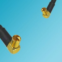 MMCX Female Right Angle to MMCX Female Right Angle RF Coaxial Cable