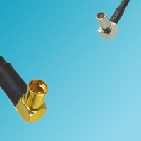 MMCX Female Right Angle to MS147 Male Right Angle RF Coaxial Cable