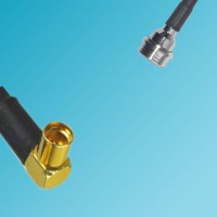 MMCX Female Right Angle to QN Male RF Coaxial Cable