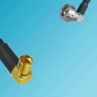 MMCX Female Right Angle to QN Male Right Angle RF Coaxial Cable