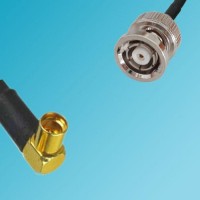 MMCX Female Right Angle to RP BNC Male RF Coaxial Cable
