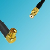 MMCX Female Right Angle to RP MCX Male RF Coaxial Cable