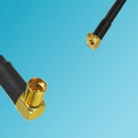 MMCX Female Right Angle to RP MMCX Male Right Angle RF Coaxial Cable
