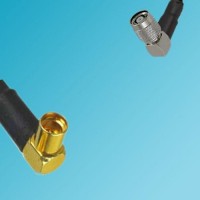 MMCX Female Right Angle to RP TNC Male Right Angle RF Coaxial Cable