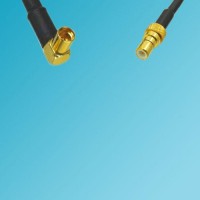 MMCX Female Right Angle to SSMB Male RF Coaxial Cable