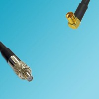 TS9 Female to MMCX Female Right Angle RF Cable