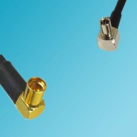 TS9 Male Right Angle to MMCX Female Right Angle RF Cable