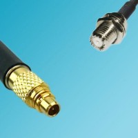 MMCX Male to Mini UHF Bulkhead Female RF Coaxial Cable