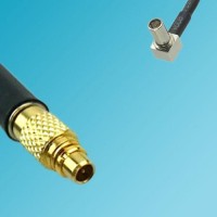 MMCX Male to MS147 Male Right Angle RF Coaxial Cable